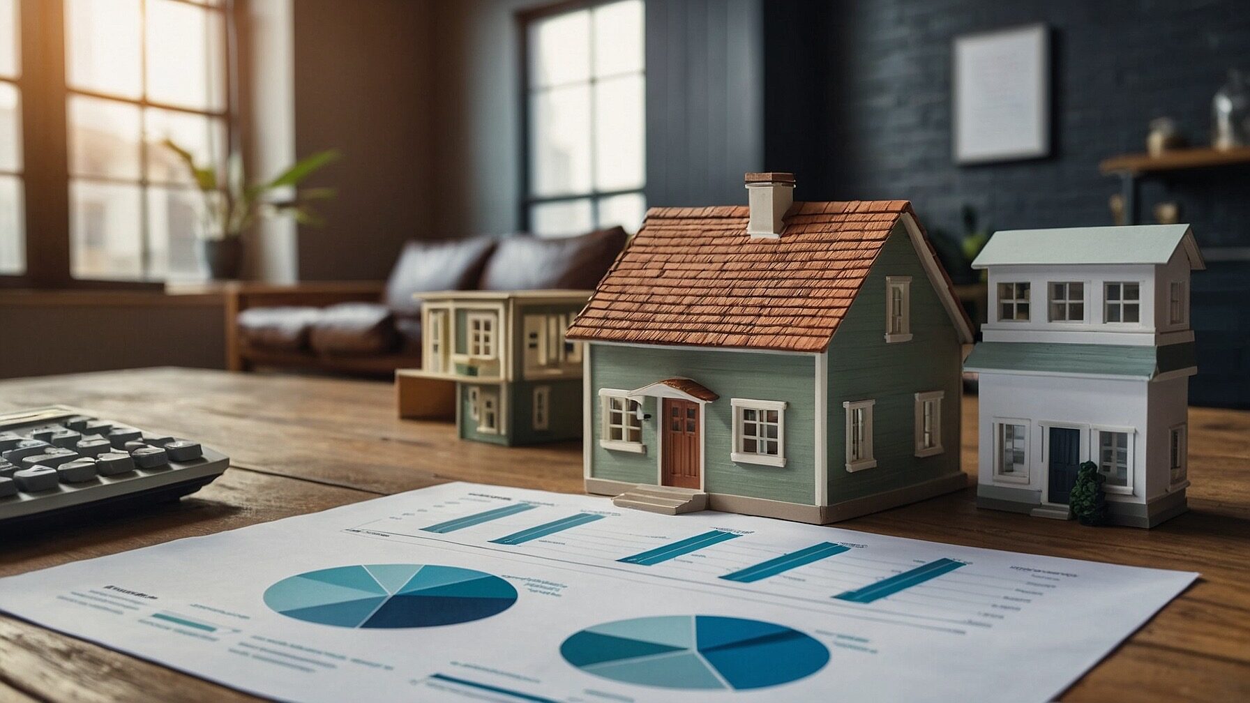 Infographic showing different mortgage refinancing options and comparison chart.