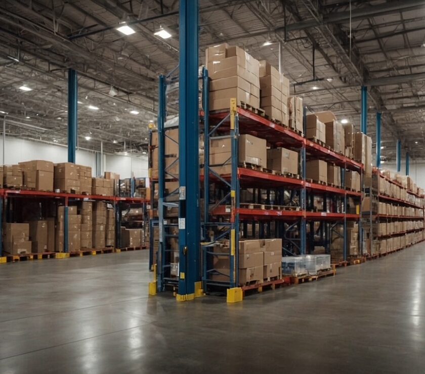 Costco warehouse worker assisting customer, highlighting new wage increase announcement.