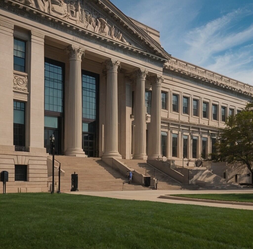 Education Department building facade
