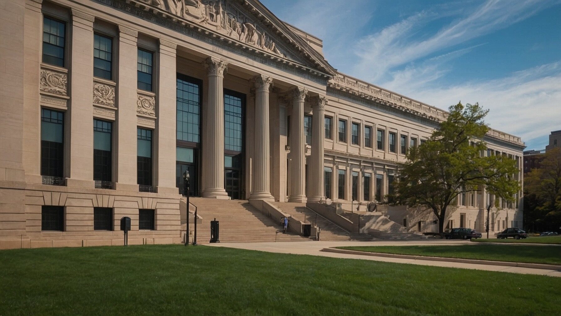 Education Department building facade