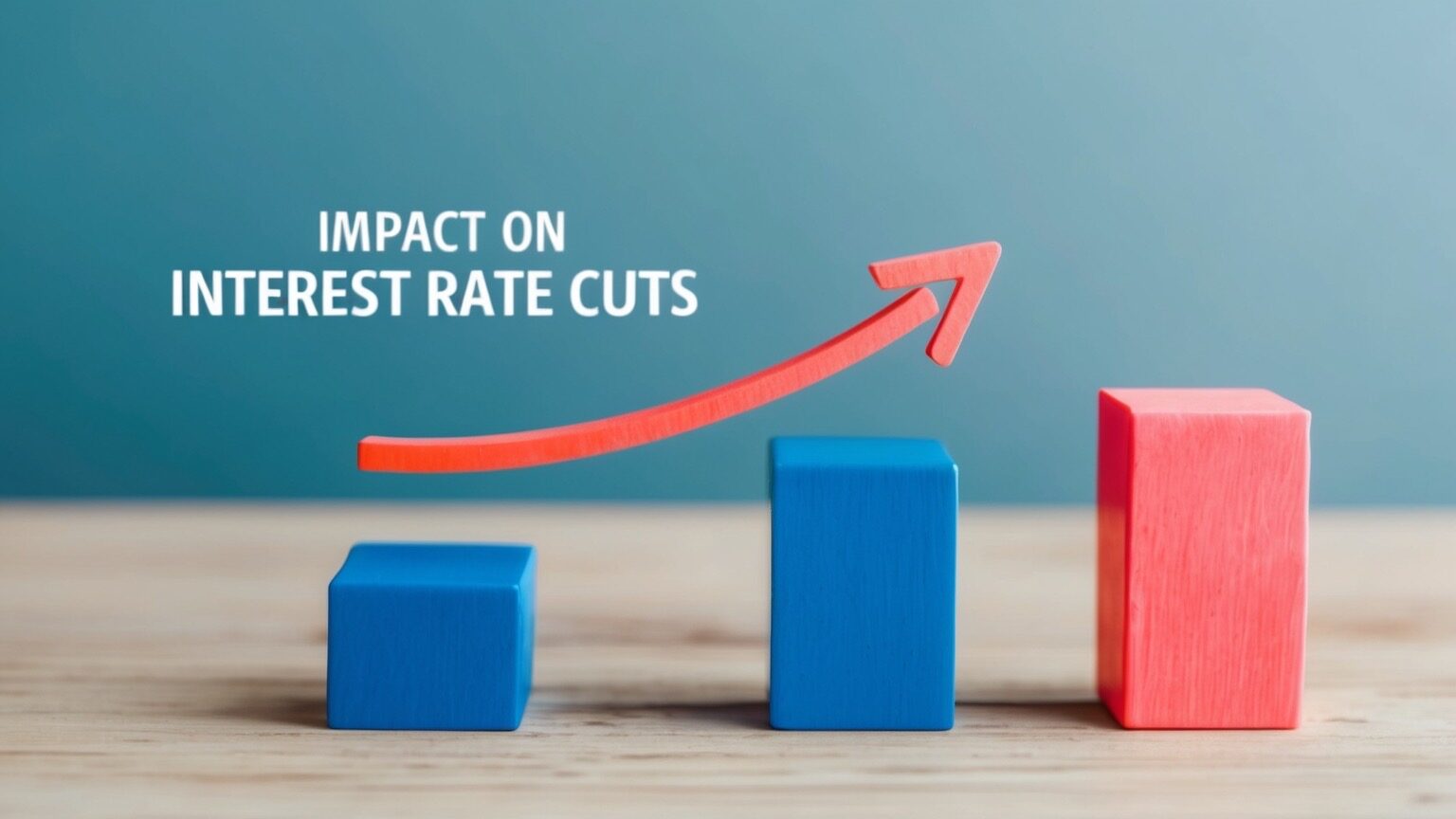 Chart showing the impact of tariffs on market trends and interest rate cuts