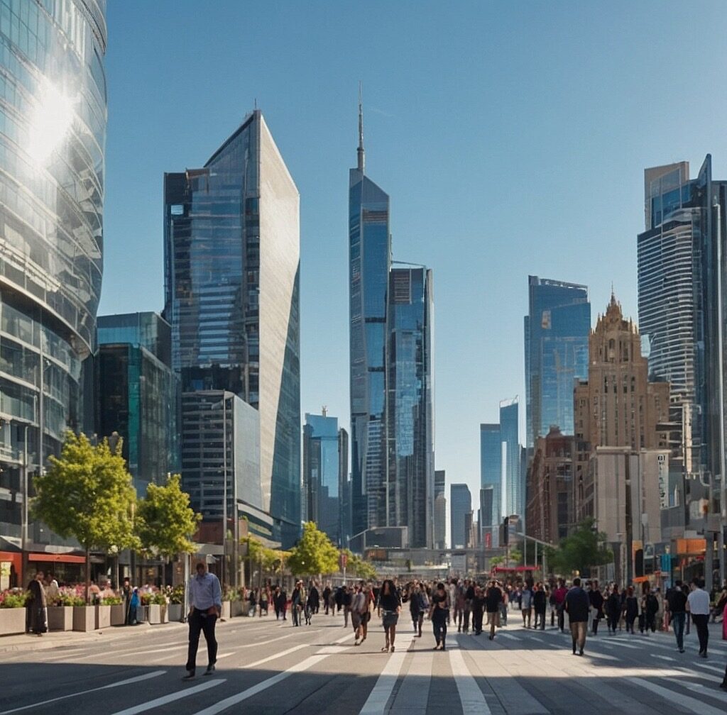 New York City landscape displaying large invest in real estate concerns.