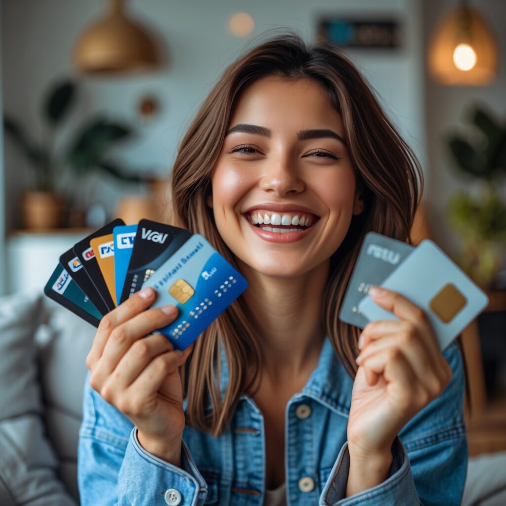 2025 cash back credit cards comparison chart featuring rates, categories, and fees for Gen Z and Millennials
