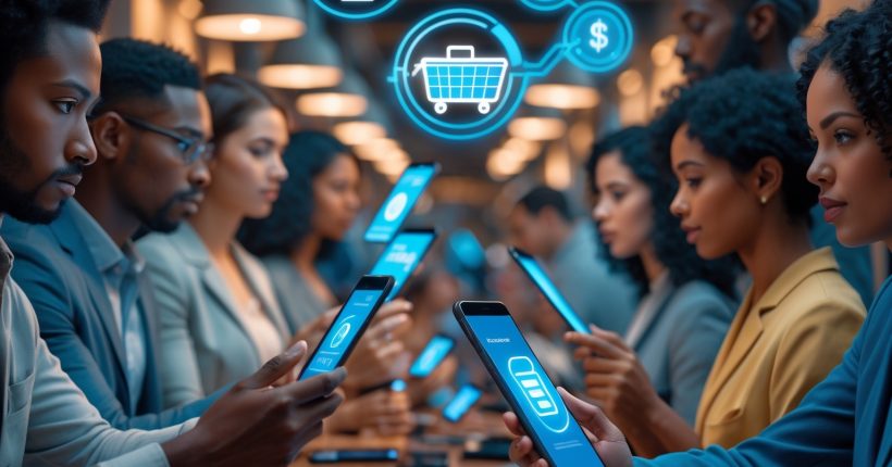 Young adults shopping online using Buy Now Pay Later in 2025