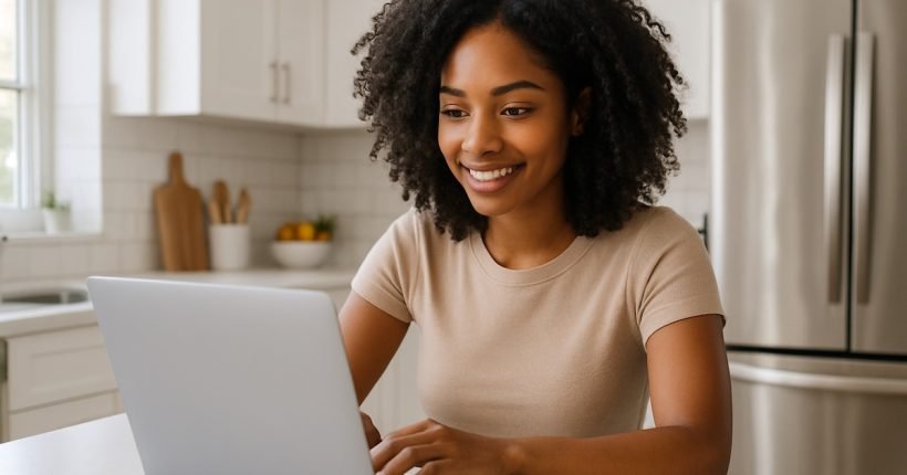 woman figuring out how the new tax rule applys to her side hustle business