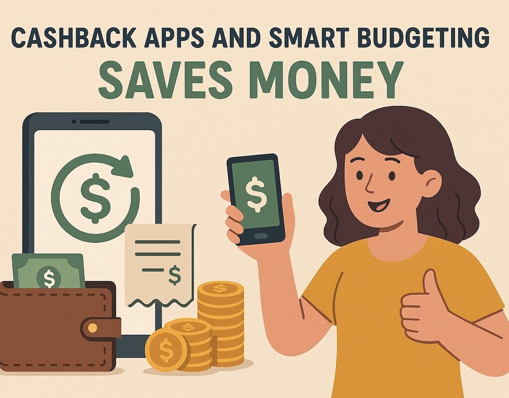 Using Cashback Apps and Smart Budgeting saves money