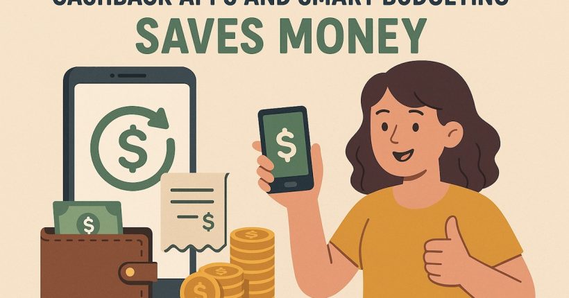 Using Cashback Apps and Smart Budgeting saves money