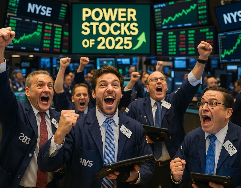 Trading floor excited over power stocks of 2025