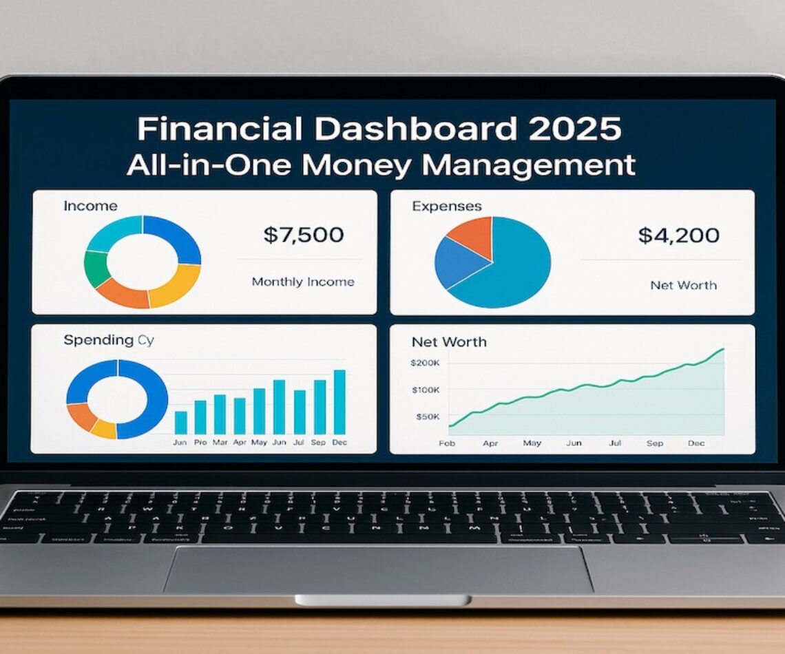 inancial dashboard 2025 tracking spending and investments