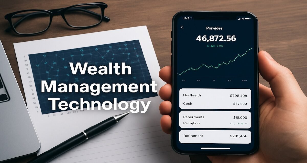 Wealth management technology with AI and apps reshaping personal finance for Millennials and Gen Z