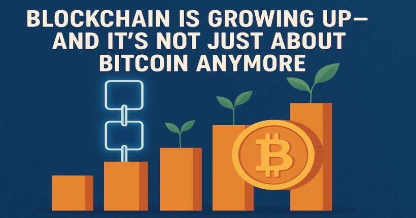 Blockchain is growing beyond crypto in 2025—now driving finance, healthcare, and identity systems for over 560 million users worldwide