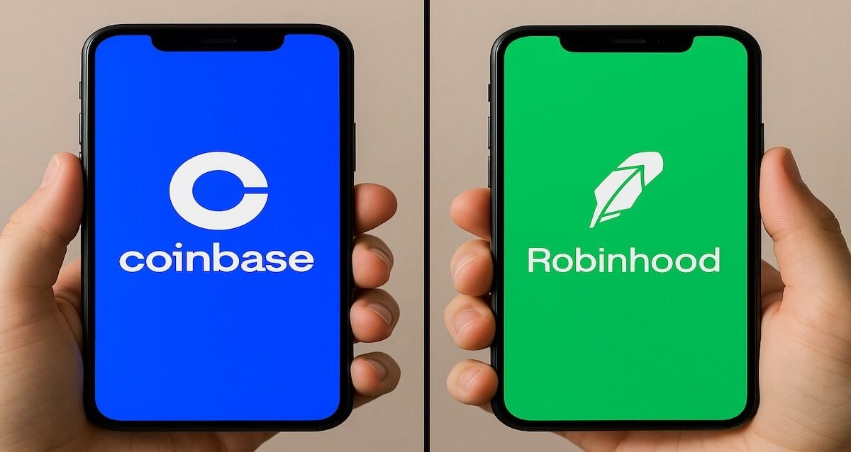Coinbase vs Robinhood investing apps comparison for Gen Z investors