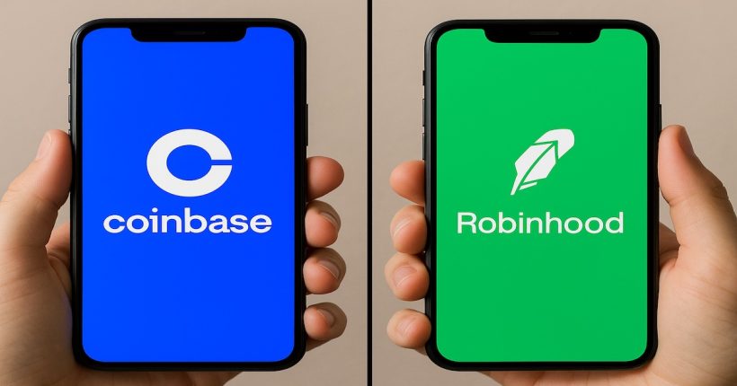Coinbase vs Robinhood investing apps comparison for Gen Z investors