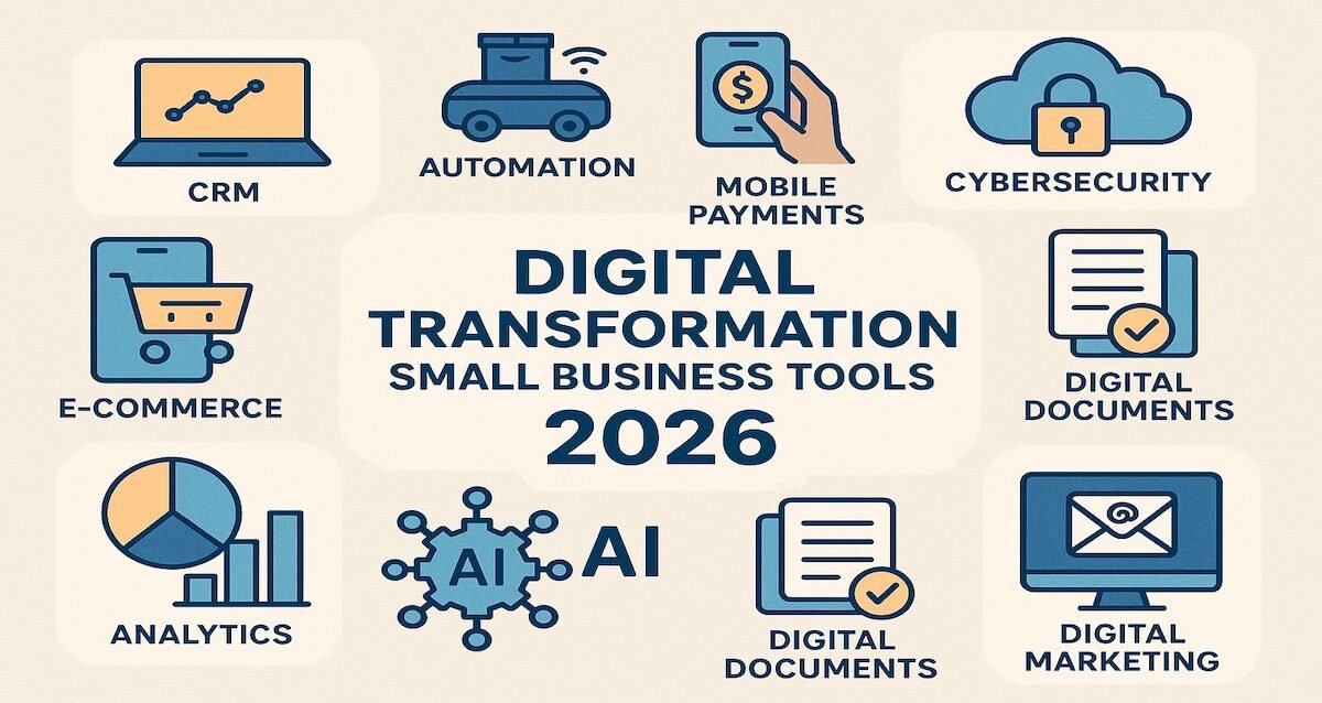 digital transformation small business tools for 2026