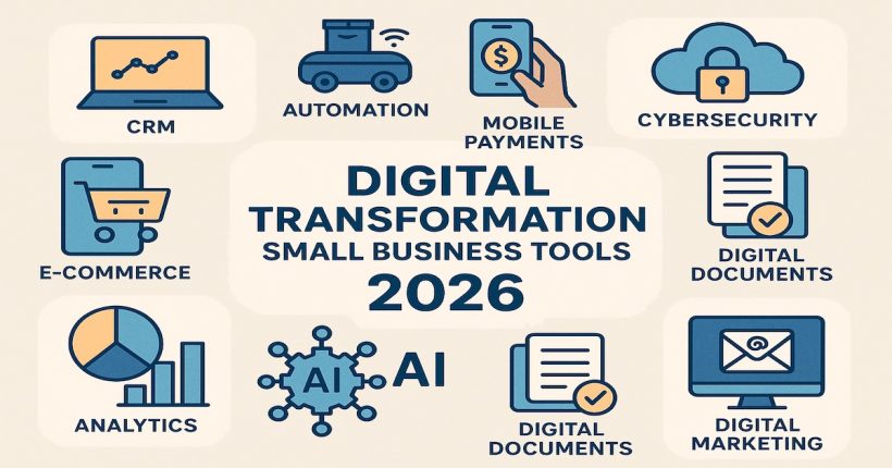 digital transformation small business tools for 2026