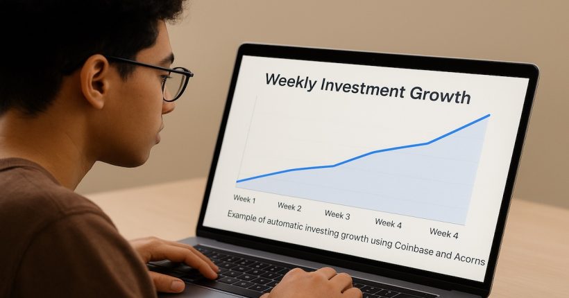 showing a young person scrolling investing apps on a phone (alt: “Best investing apps 2025 on mobile for Gen Z and Millennials