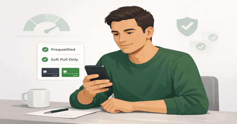 No hard pull credit cards that let you prequalify without hurting your credit score