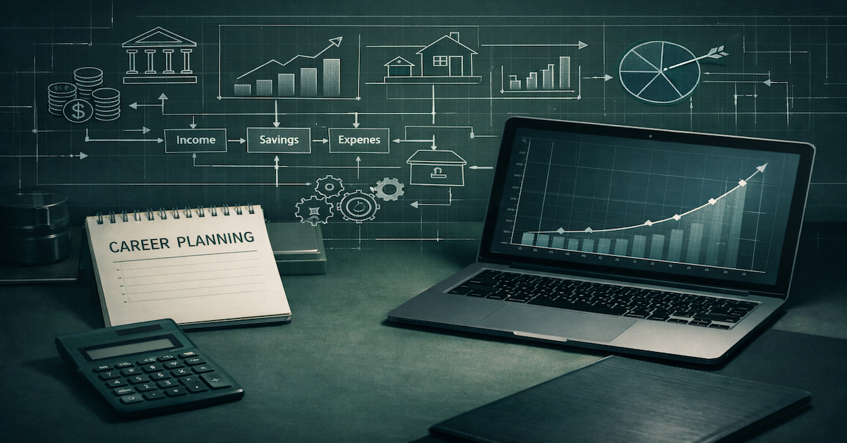 career planning with income projection and financial system blueprint for long term wealth impact
