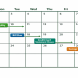 30-day financial calendar showing optimized alignment of paycheck dates, bill due dates, credit card statement cycles, and automated savings transfers