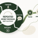 Minimalist financial education illustration showing repeated money mistakes turning into healthier financial patterns in a clean green PersonalOne style